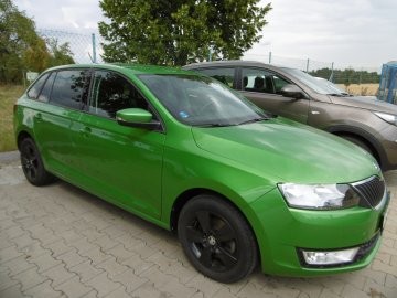 Škoda Rapid zelený